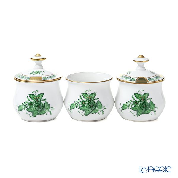 ヘレンド アポニーグリーン AV スパイスホルダー 02247-0-15