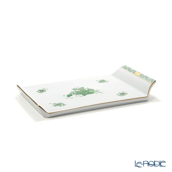 ヘレンド アポニーグリーン 02459-0-00 トレイ 20cm