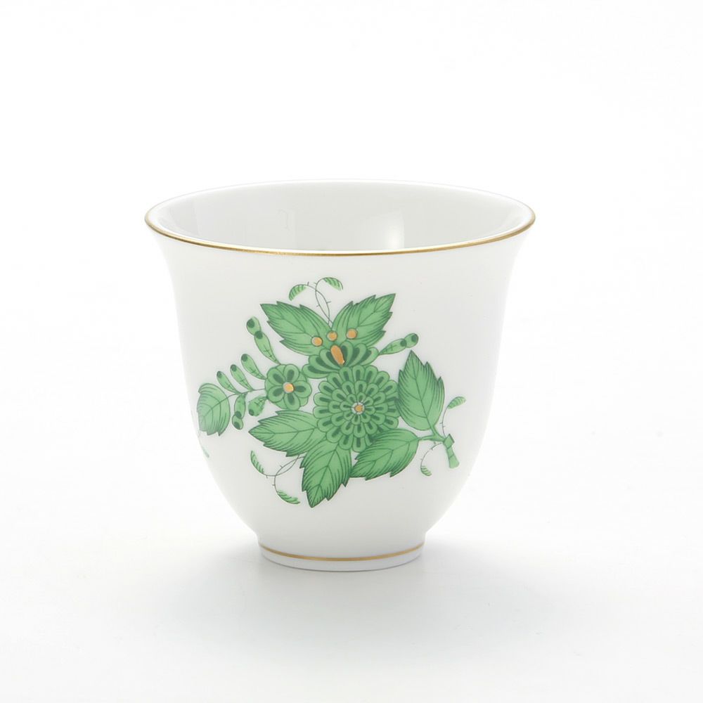 ヘレンド アポニーグリーン 02784-0-00 カップ（ぐい呑み）