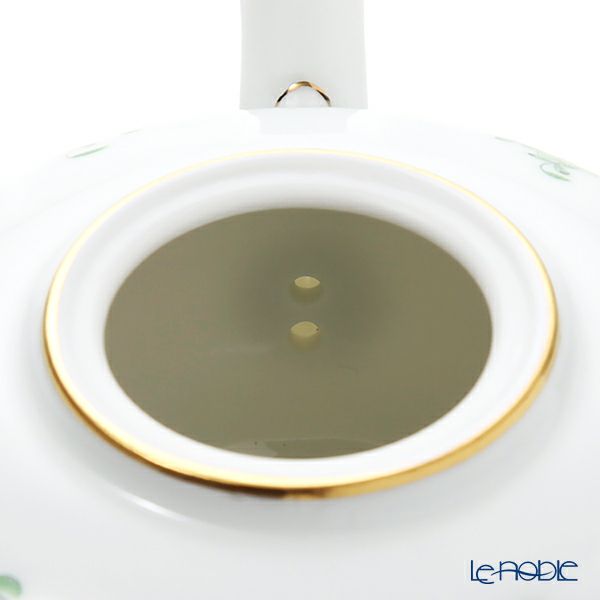 ヘレンド シノワズリ（中国趣味） アポニーグリーン AV ミニティーポット（マンダリン） 350ml 03305-0-21