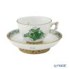 ヘレンド アポニーグリーン AV スモールカップ＆ソーサー 03371-0-21