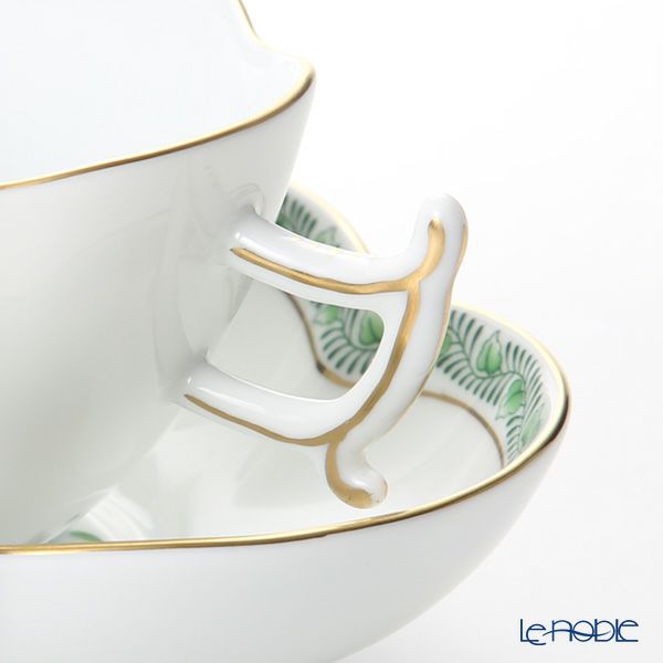 ヘレンド アポニーグリーン 04196-0-00 ティーカップ＆ソーサー 140ml