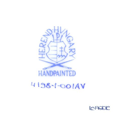 ヘレンド アポニーグリーン 04198-0-00／4198 コーヒーカップ＆ソーサー（楕円） 100ml