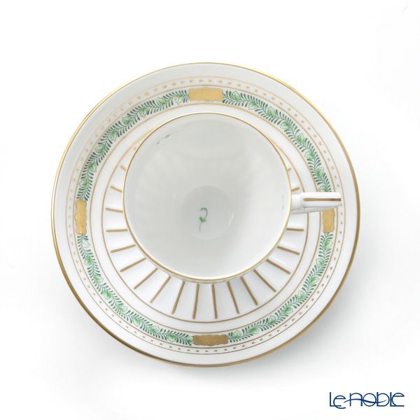 ヘレンド アポニーグリーン 04467-0-00 アンピールカップ＆ソーサー