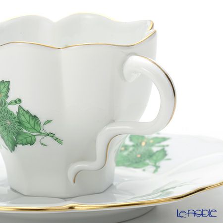 ヘレンド アポニーグリーン 04740-0-00 ティーカップソーサー 200ml