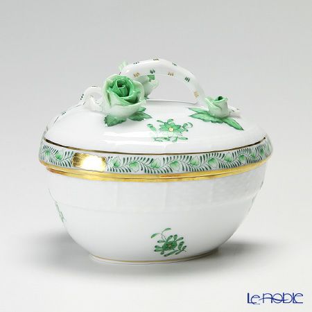 ヘレンド アポニーグリーン 06003-0-02／6003 ハートボックス