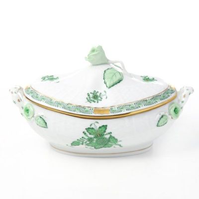 ヘレンド アポニーグリーン 06003-0-02／6003 ハートボックス