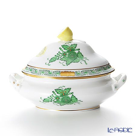 ヘレンド アポニーグリーン 06017-0-03／6017 ミニチューリン（レモン）