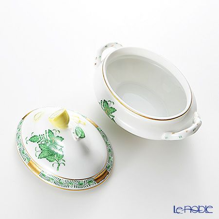 ヘレンド アポニーグリーン 06017-0-03／6017 ミニチューリン（レモン）