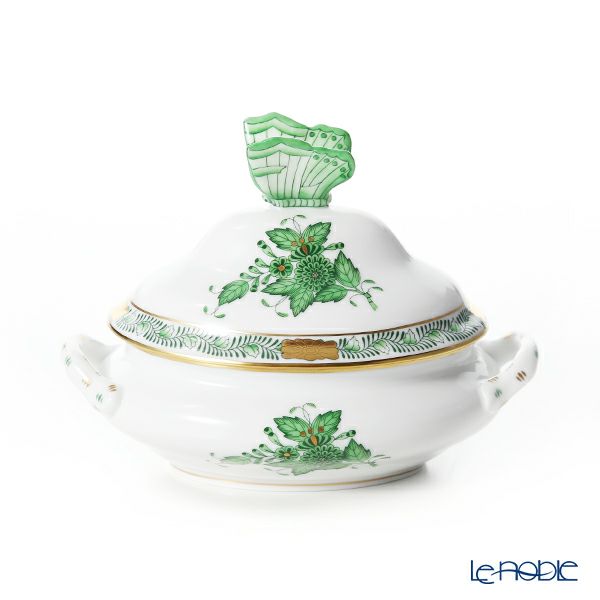 ヘレンド アポニーグリーン 06017-0-17 ミニチューリン（チョウ）