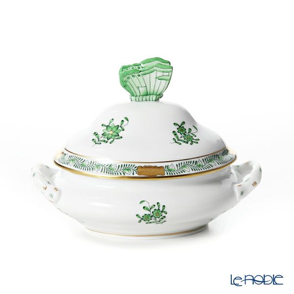 ヘレンド アポニーグリーン 06017-0-17 ミニチューリン（チョウ）