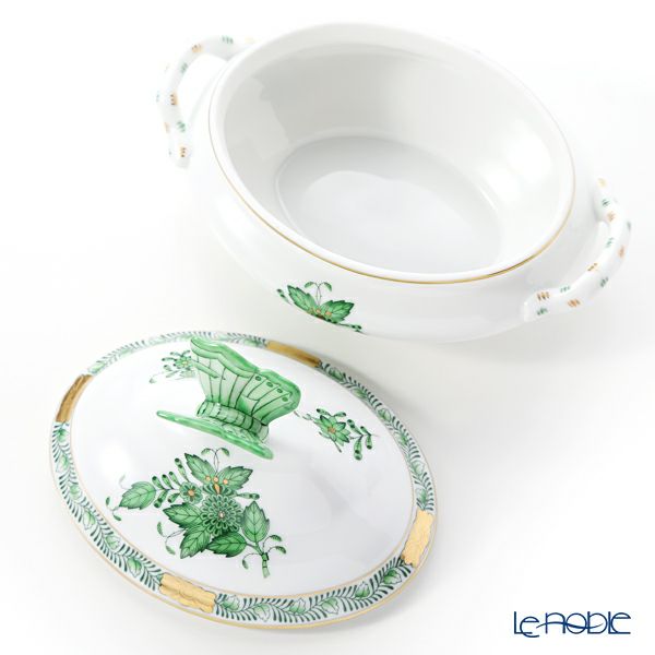 ヘレンド アポニーグリーン 06017-0-17 ミニチューリン（チョウ）