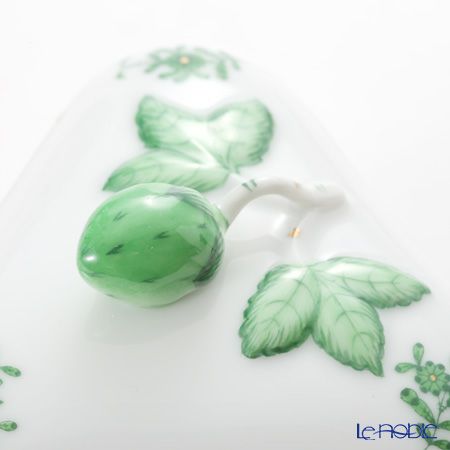 ヘレンド アポニーグリーン 06079-0-11 ボンボン入れ トライアングルストロベリー