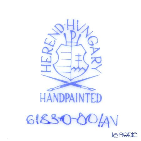 ヘレンド アポニーグリーン 06183-0-00 ラウンドボックス（足付）