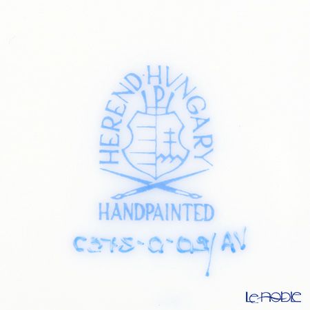 ヘレンド アポニーグリーン 06378-0-09 ティーバッグホルダー（ローズ）