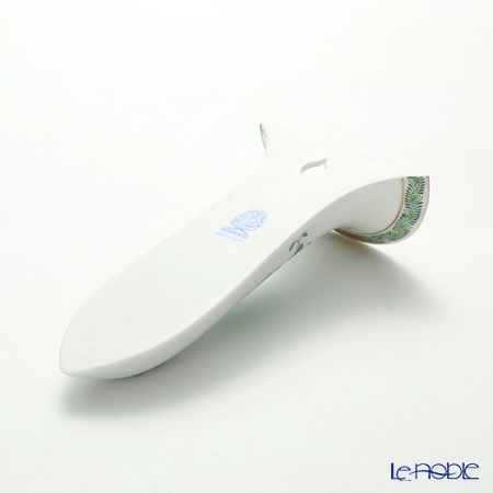 ヘレンド アポニーグリーン ウォールベース 16cm 壁掛け用花瓶