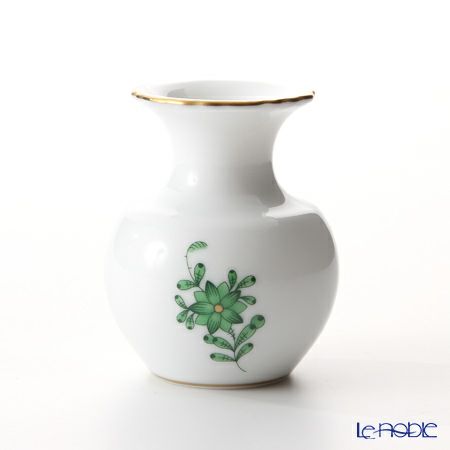 ヘレンド アポニーグリーン 07193-0-00 ミニチュアベース 6.4cm