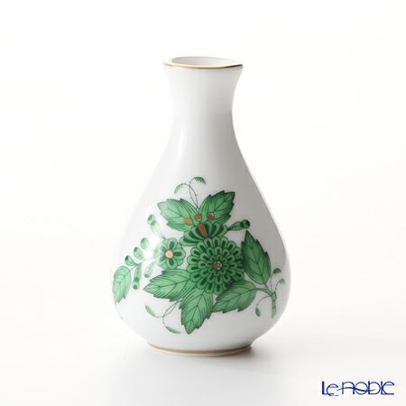 ヘレンド アポニーグリーン 07194-0-00 ミニチュアベース 6.3cm