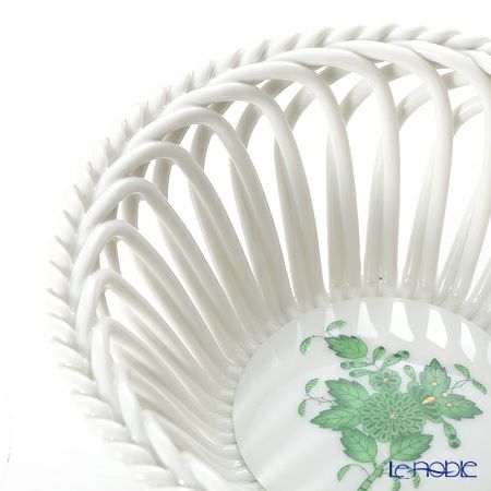 ヘレンド アポニーグリーン 07372-0-00 バスケット