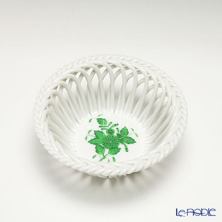 ヘレンド アポニーグリーン 07373-0-00 バスケット