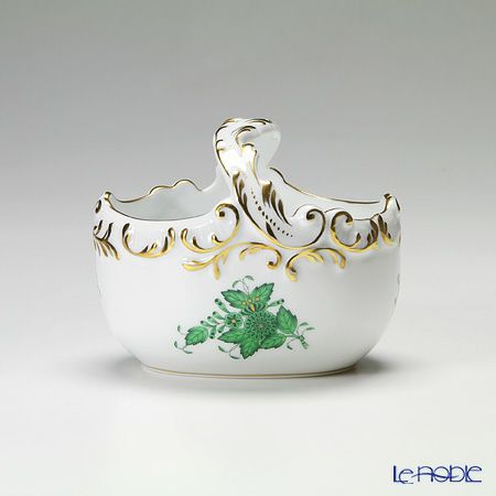 ヘレンド アポニーグリーン 07457-0-00 バスケット