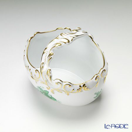 ヘレンド アポニーグリーン 07457-0-00 バスケット