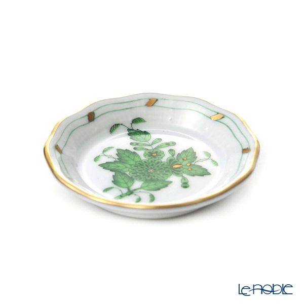 ヘレンド アポニーグリーン AV 小皿／豆皿 6cm 07746-0-00
