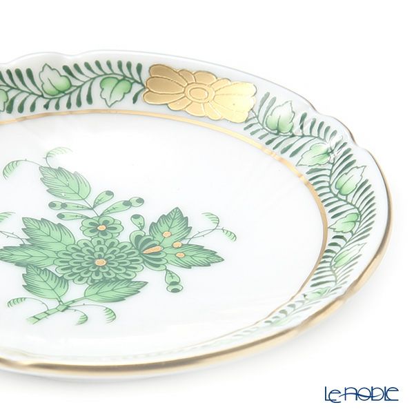 ヘレンド アポニーグリーン 07764-0-00 プレート 7.5cm