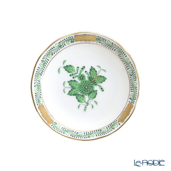 ヘレンド アポニーグリーン 07768-0-00 プレート 8cm