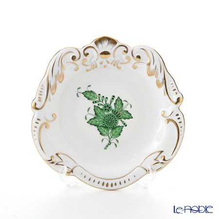 ヘレンド アポニーグリーン 07791-0-00 トレイ 11cm