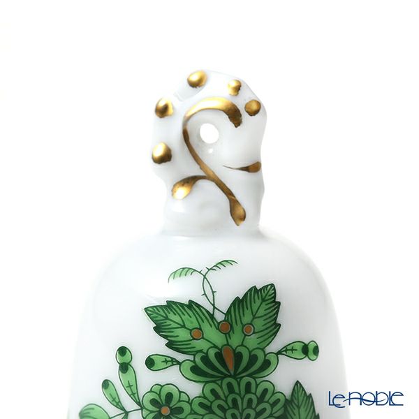 ヘレンド アポニーグリーン AV ディナーベル 08018-0-19