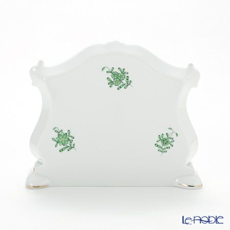 ヘレンド アポニーグリーン 08068-0-00 置時計 14×11.5cm