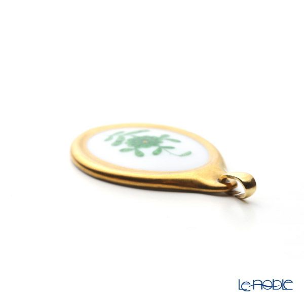 ヘレンド ペンダントトップ AV 08137-0-00 アポニーグリーン 3cm