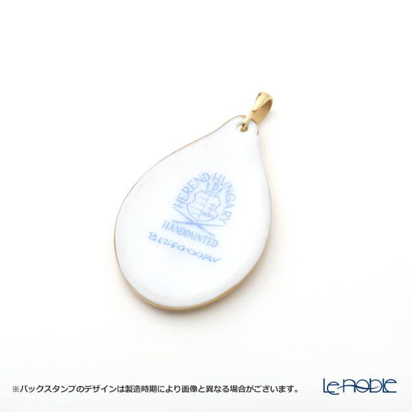 ヘレンド ペンダントトップ AV 08137-0-00 アポニーグリーン 3cm