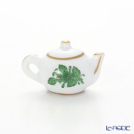 ヘレンド ペンダントトップ AV 08142-0-47 ティーポット アポニーグリーン