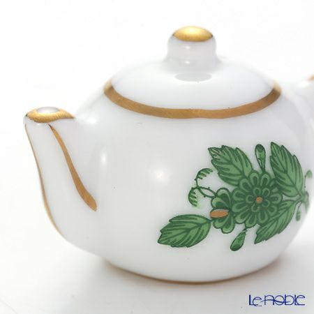 ヘレンド ペンダントトップ AV 08142-0-47 ティーポット アポニーグリーン