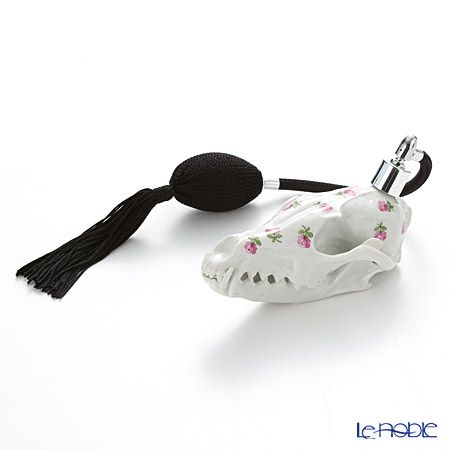 アウガルテン（AUGARTEN） 香水入れ（2008） キツネ（ローズ） 011211