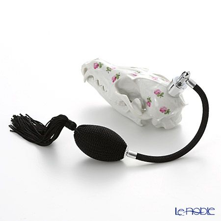 アウガルテン（AUGARTEN） 香水入れ（2008） キツネ（ローズ） 011211