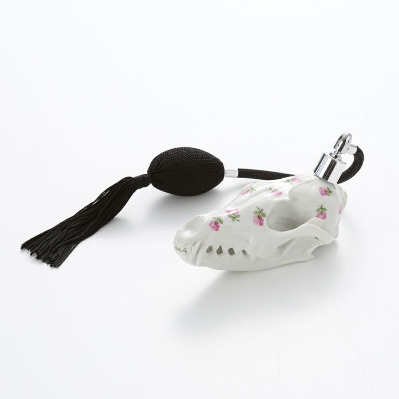 アウガルテン（AUGARTEN） 香水入れ（2008） キツネ（ローズ） 011211