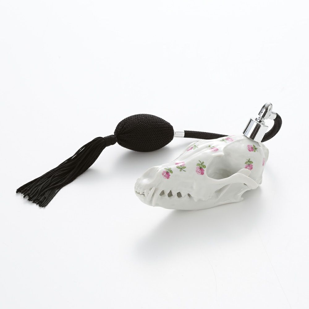 アウガルテン（AUGARTEN） 香水入れ（2008） キツネ（ローズ） 011211