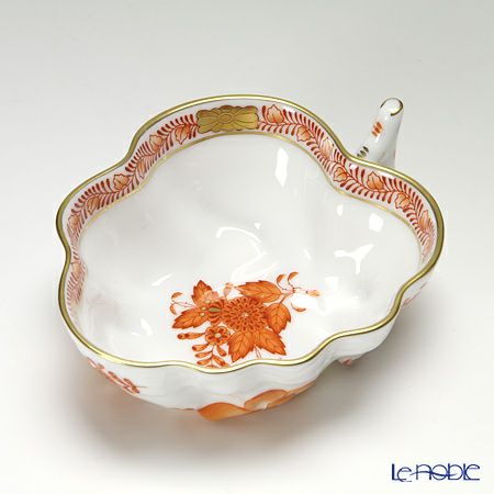 ヘレンド アポニーオレンジ 00492-0-00 オープンシュガー 10.5cm