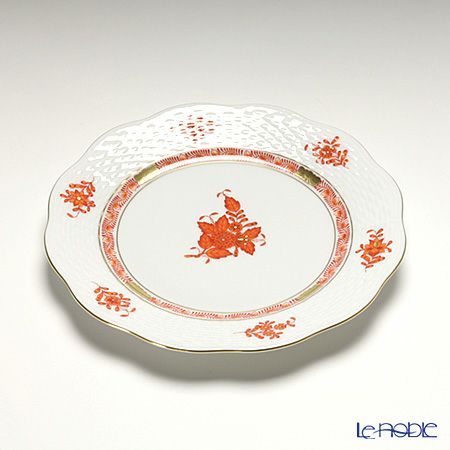 ヘレンド アポニーオレンジ 00517-0-00 プレート 19cm