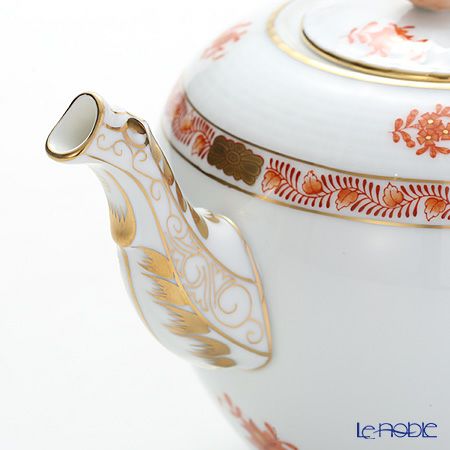 ヘレンド アポニーオレンジ 00606-0-09／604 ティーポット ローズ 800ml