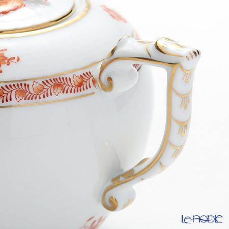 ヘレンド アポニーオレンジ 00606-0-09／604 ティーポット ローズ 800ml