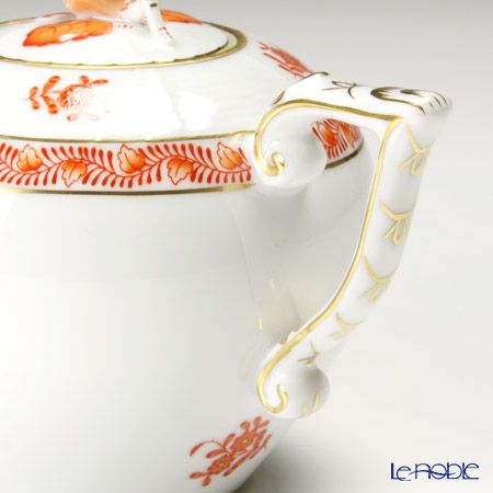 ヘレンド アポニーオレンジ 00608-0-09 ティーポット ローズ 400ml