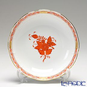 ヘレンド アポニーオレンジ 00704-1-00 フルーツボウル 13.5cm