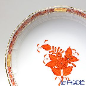 ヘレンド アポニーオレンジ 00704-1-00 フルーツボウル 13.5cm