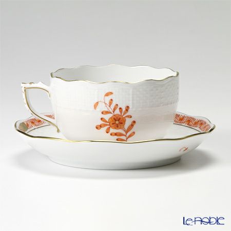 ヘレンド アポニーオレンジ 00724-0-00／724 ティーカップ＆ソーサー 200ml