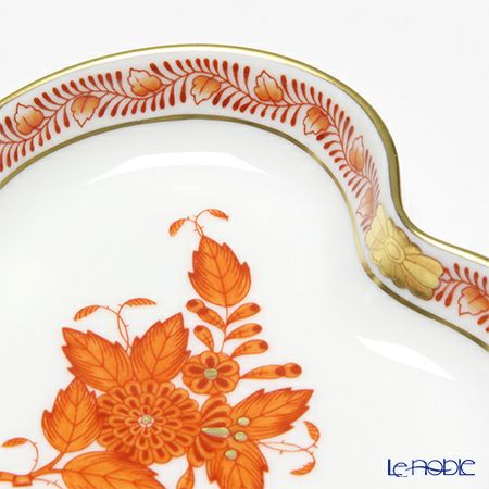 ヘレンド アポニーオレンジ 07703-0-00 ハートトレイ