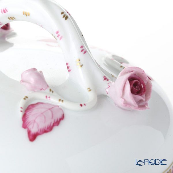 ヘレンド アポニーピンク 00390-0-02 バターケース（コエダ）